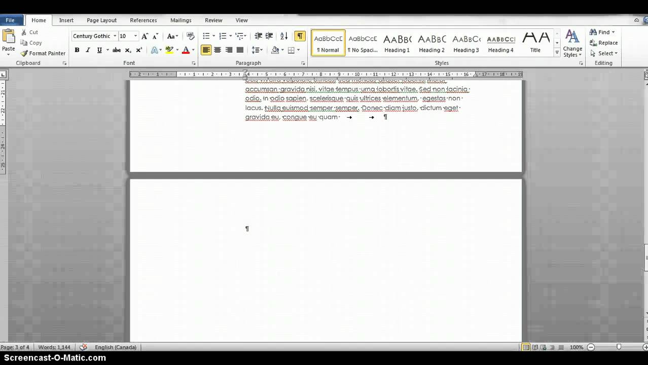 How To Delete Second Page In Word